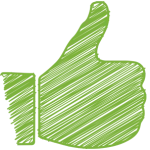 Daumen hoch Symbol