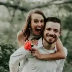 Pärchen Hochzeit