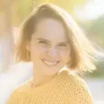 Sandra in der Sonne